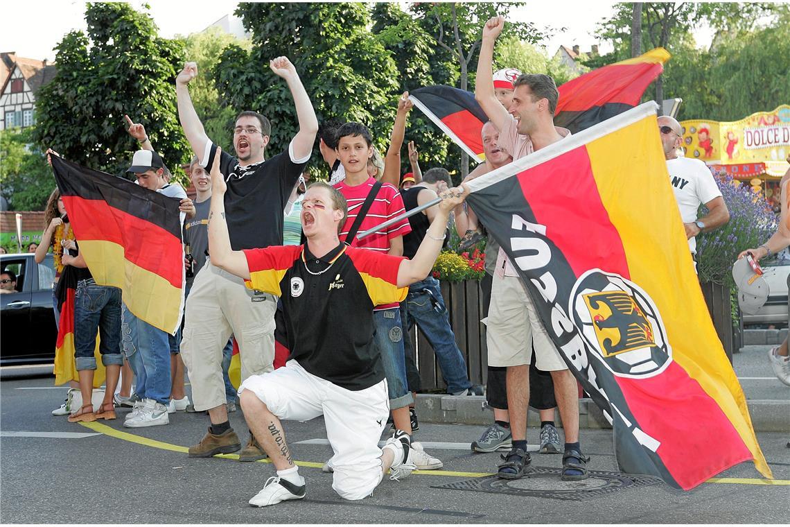 Angesichts der WM rückt auch mal das gleichzeitig stattfindende Straßenfest in d...