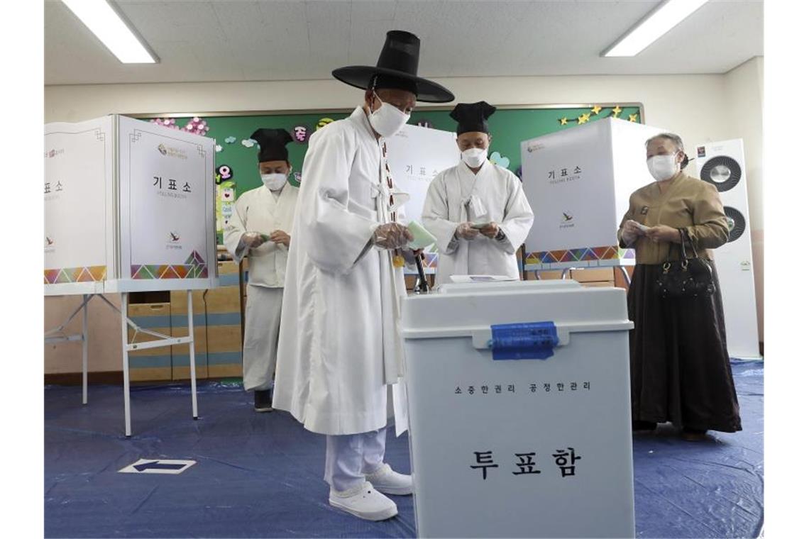 Südkoreas Regierungspartei bei Parlamentswahl mit Sieg
