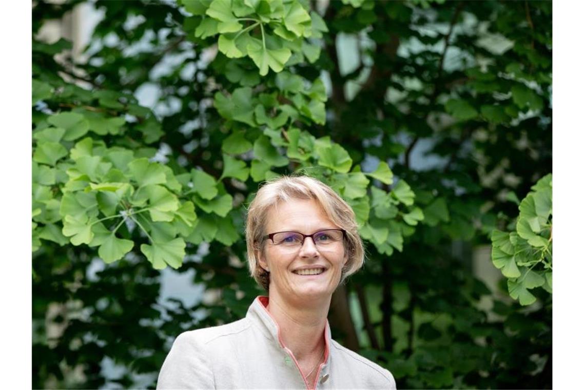 Bundesministerin eröffnet Lindauer Nobelpreisträgertagung Anja Karliczek, die Bundesministerin für Bildung und Forschung. Foto: Kay Nietfeld/Archivbild