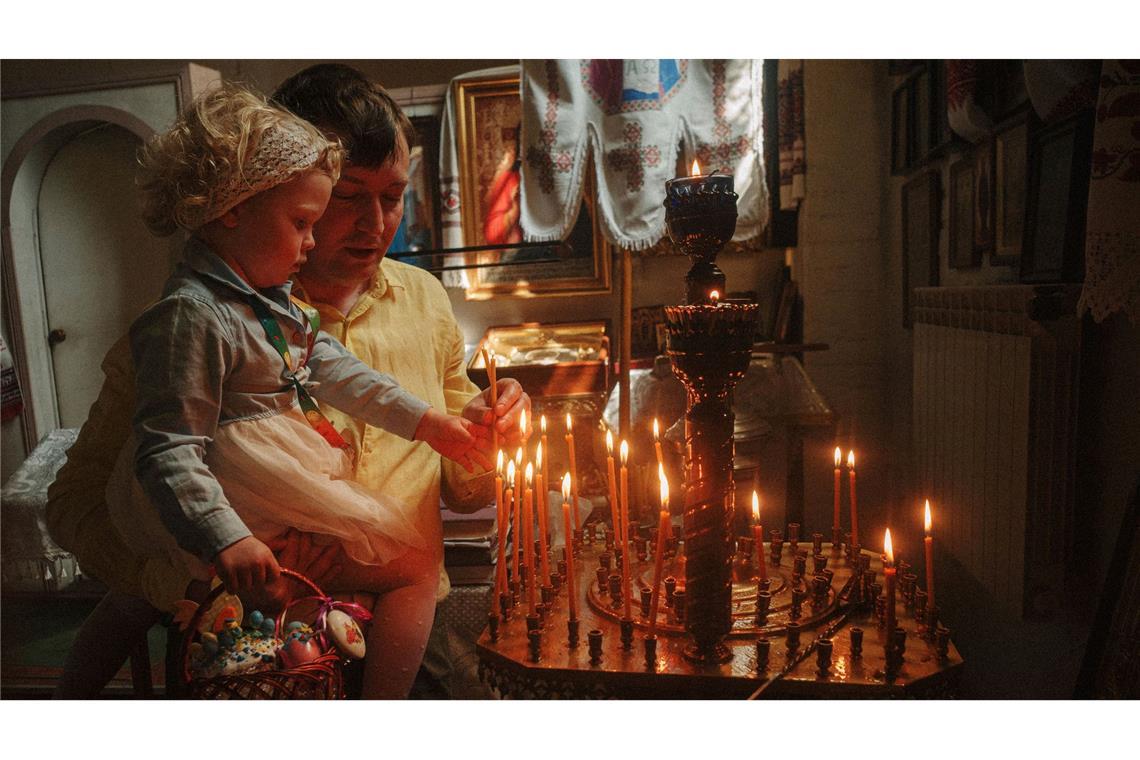 Anlässlich des orthodoxen Osterfests sollen im Ukraine-Krieg die Waffen für eine begrenzte Zeit schweigen. (Archivbild)