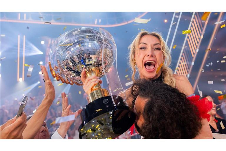 Anna-Carina Woitschack hat "Let's Dance" gewonnen.