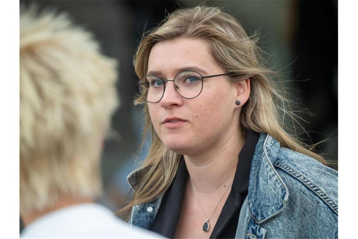 Anna Kassautzki von der SPD zieht für den Wahlkreis Vorpommern-Rügen - Vorpommern-Greifswald I in den Bundestag ein. Foto: Stefan Sauer/dpa