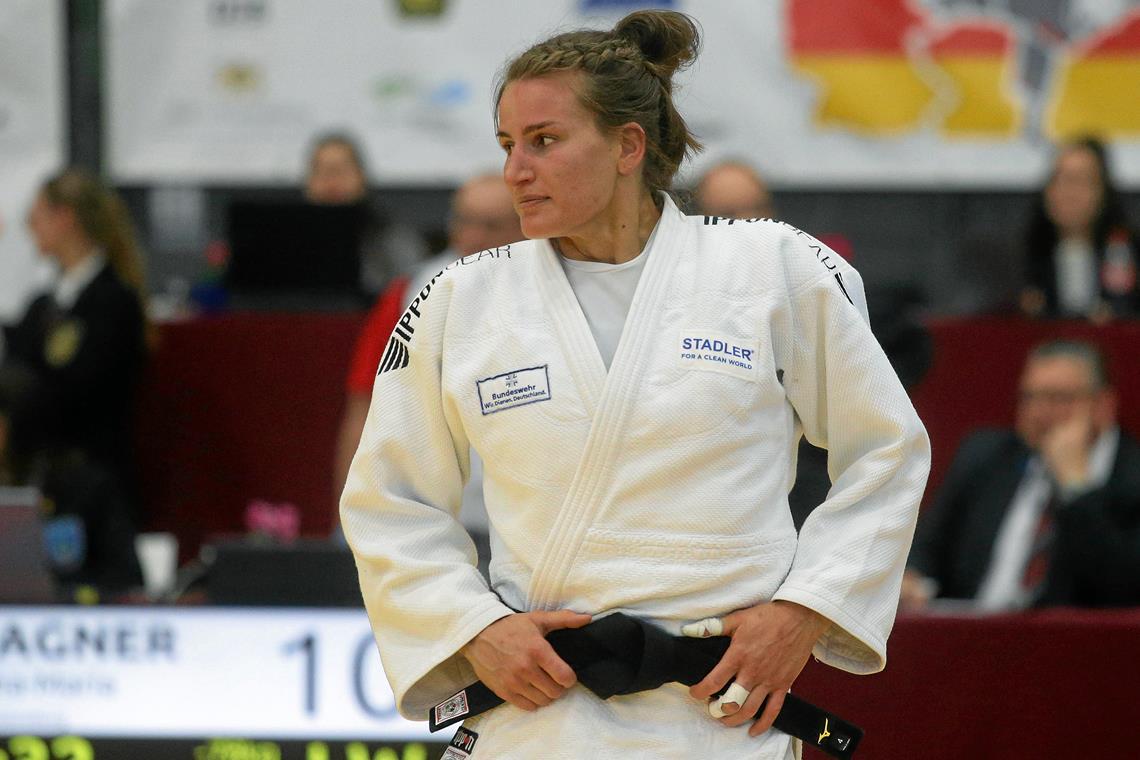 Mission Titelverteidigung der TSG Backnang Judo mit viel Klasse Anna-Maria Wagner will mit der TSG den Titel verteidigen. Foto: Imago
