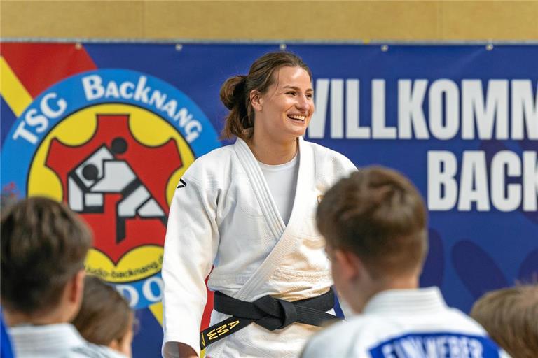 Anna-Maria Wagner wird Backnang immer verbunden bleiben. Foto: Alexander Becher