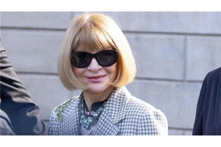 Anna Wintour zieht sich als Chefredakteurin der US-Vogue zurück. (Archivbild)