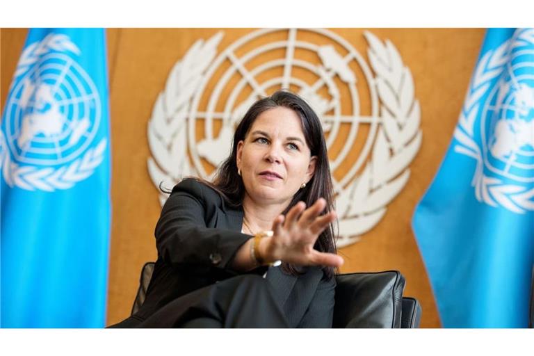Annalena Baerbock ist noch Präsidentin der UN-Generalversammlung. Auch danach wird sie nicht nach Deutschland zurückkehren, sondern vorerst in New York bleiben.
