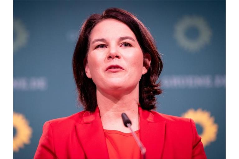 Annalena Baerbock wird seit ihrer Kanzlerkandidatur für Grünen vermehrt Ziel von Hass-Attacken. Foto: Kay Nietfeld/dpa