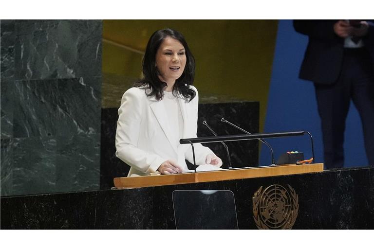 Annalena Baerbock wurde zur Präsidentin der UN-Generalversammlung gewählt.