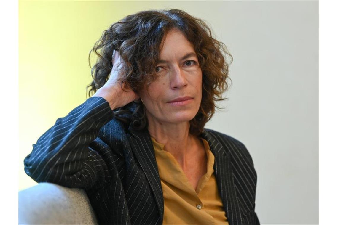 Anne Weber erhält für „Annette, ein Heldinnenepos“ den Deutschen Buchpreis. Foto: Arne Dedert/dpa