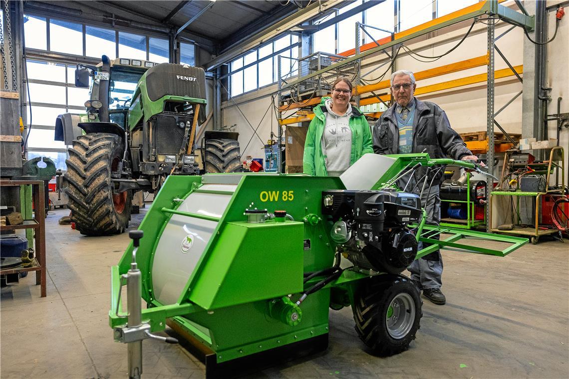 Annemarie Martika und Dieter Bäuerle leiten seit dem unerwarteten Tod von Sohn Martin den Betrieb gemeinsam. Foto/Repros: Alexander Becher