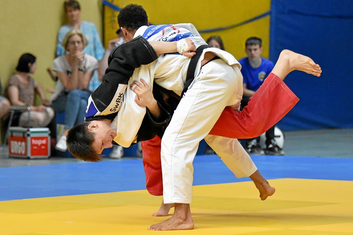 Das neue Starensemble der TSG-Judokas startet mit dem erhofften Sieg