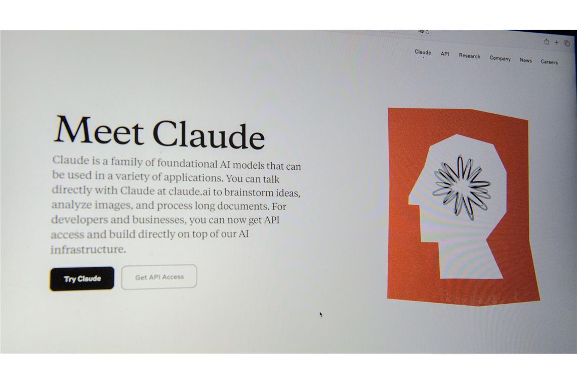 Anthropic ist vor allem bekannt für seine KI-Software Claude, die mit ChatGPT konkurriert. (Archivbild)