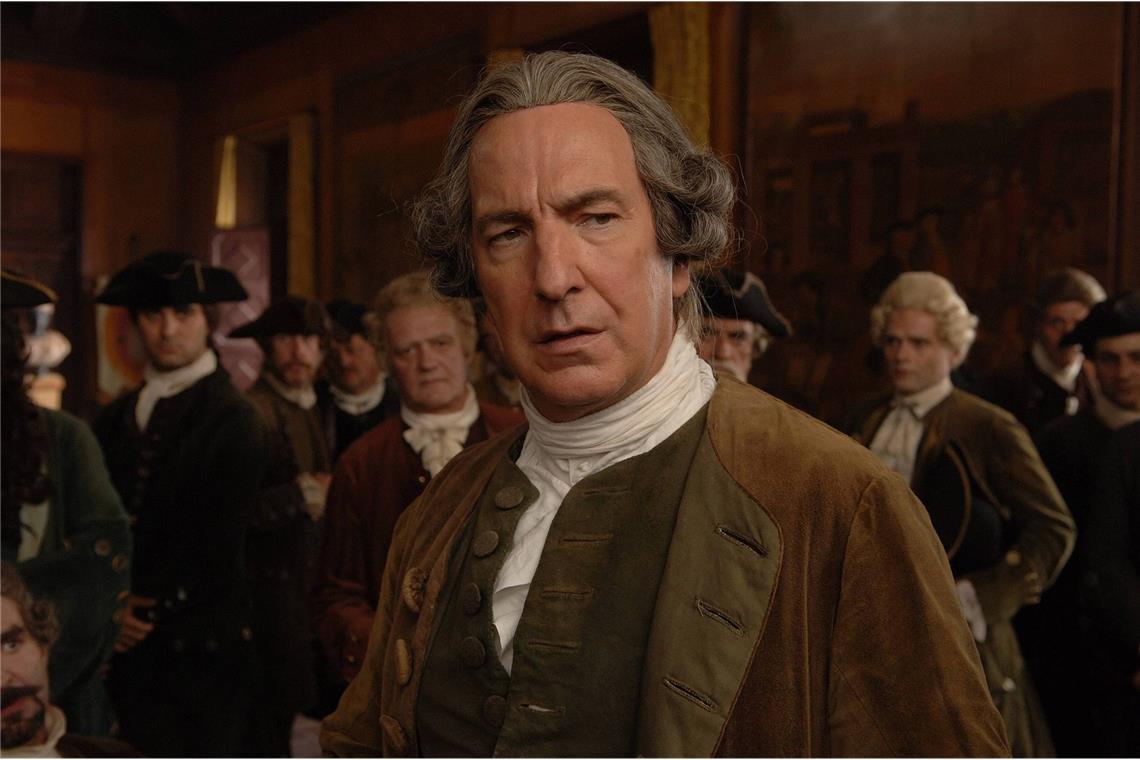 Antoine Richis (Alan Rickman) will Jean-Baptiste Grenouille stellen.