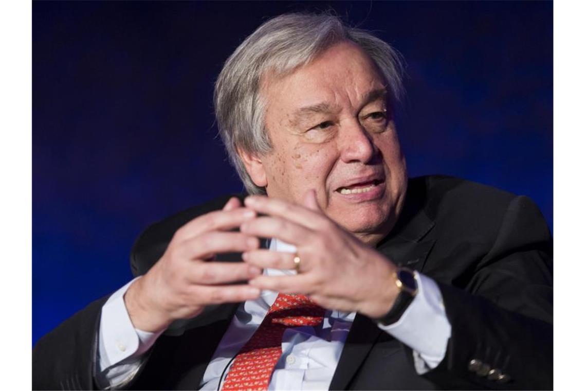UN-Chef: Beziehungen zwischen Supermächten nie so gestört Antonio Guterres ist Generalsekretär der Vereinten Nationen. Foto: Cyril Zingaro/KEYSTONE
