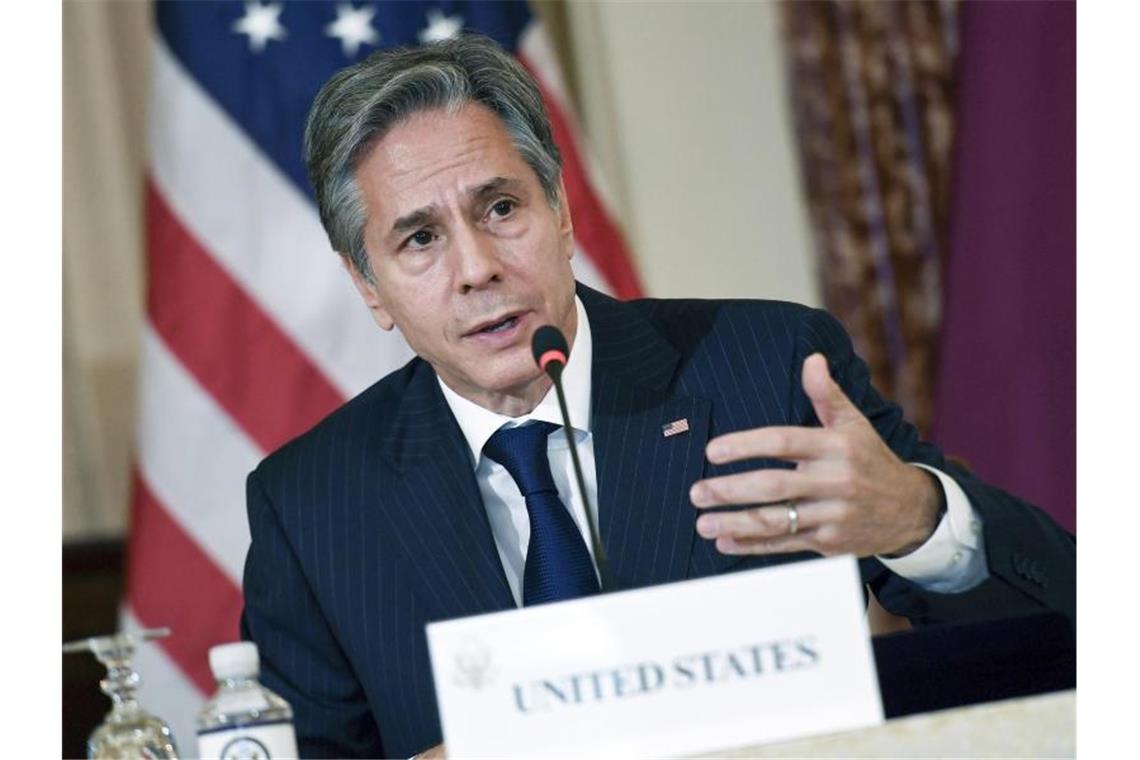 USA werfen Russland Gefährdung von ISS-Astronauten vor Antony Blinken ist Außenminister der USA. Foto: Olivier Douliery/Pool AFP/AP/dpa