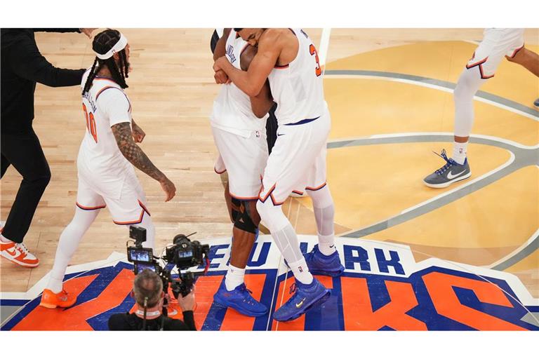 Anunoby (32) wurde zum Matchwinner im Madison Square Garden.