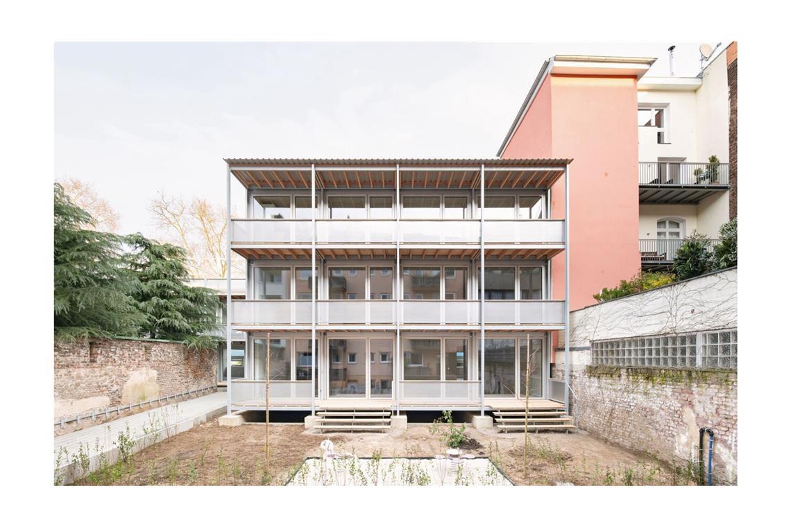 Aretz Dürr Architektur konnten damit punkten: Wohnen F // 9, einer modularen Nachverdichtung in Köln.