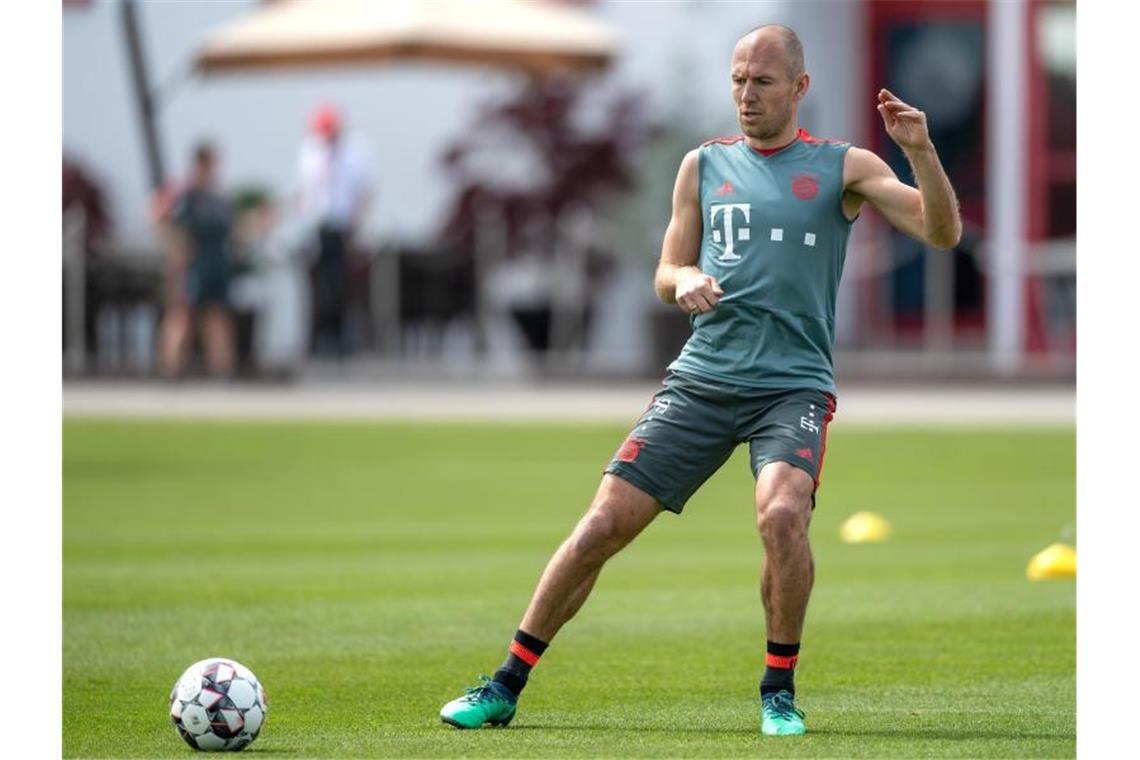 Arjen Robben wird den FC Bayern nach der Saison verlassen. Foto: Sina Schuldt