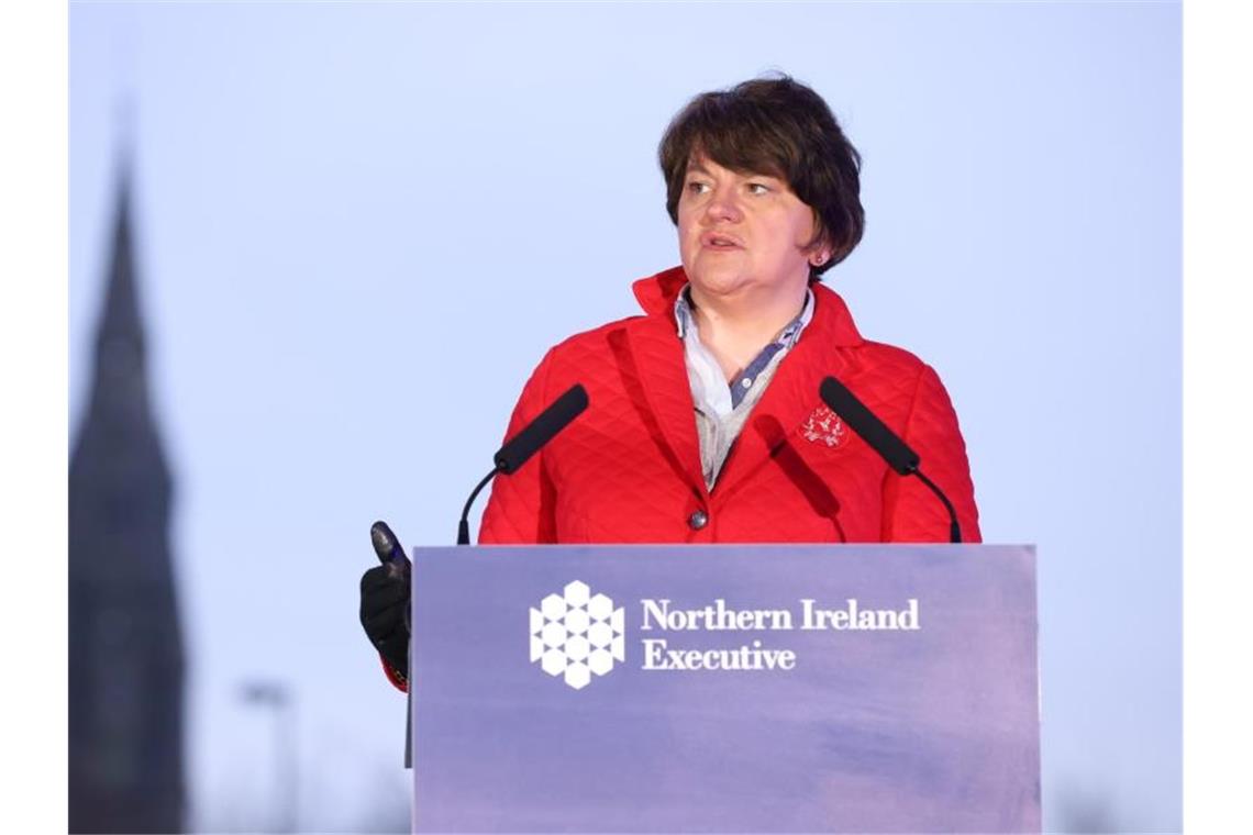 Nordirische Regierungschefin stellt Brexit-Abkommen infrage Arlene Foster ist Regierungschefin von Nordirland. Foto: Kelvin Boyes/Press Eye/PA Wire/dpa
