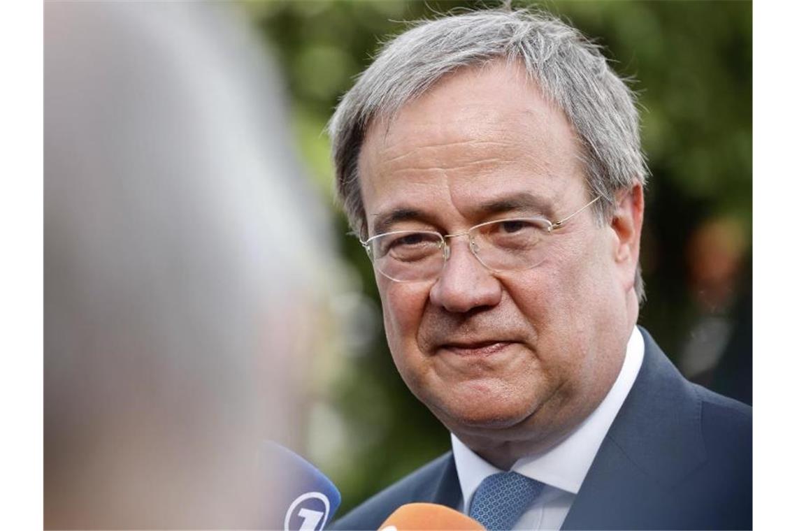 Mehr Rechte für Geimpfte? Debatte vor Bund-Länder-Treffen Armin Laschet, CDU/CSU-Kanzlerkandidat und Ministerpräsident von Nordrhein-Westfalen. Foto: Ralf Sondermann/Staatskanzlei NRW/dpa