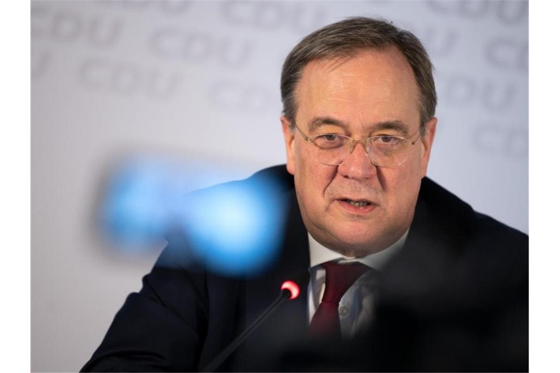 Laschets Corona-Vorstoß stößt auf Skepsis Armin Laschet hatte vorgeschlagen, im Kampf gegen die dritte Corona-Welle einen „Brücken-Lockdown“ zu beschließen. Foto: Federico Gambarini/dpa
