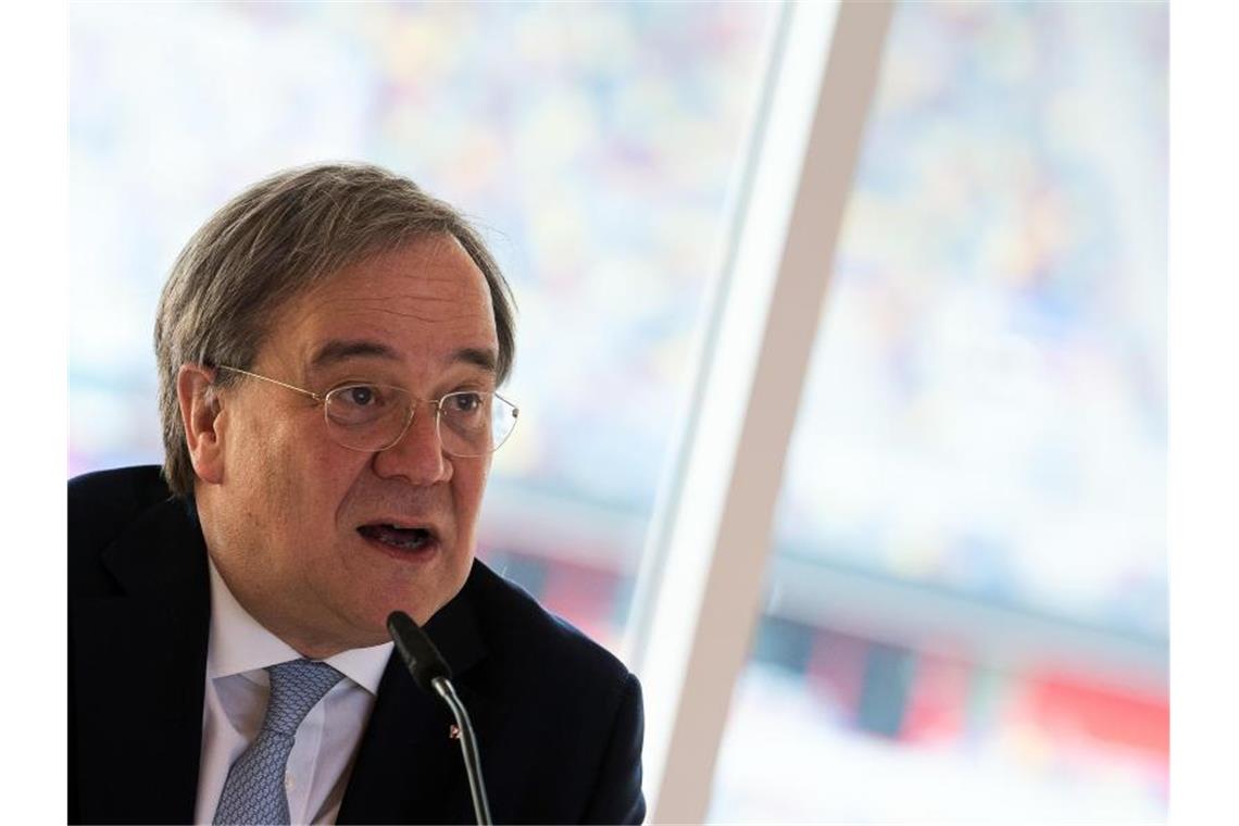 Laschet: Rhein-Ruhr-Bewerbung geht weiter - Kritik am DOSB Armin Laschet ist der Ministerpräsident von Nordrhein-Westfalen. Foto: Federico Gambarini/dpa Pool/dpa