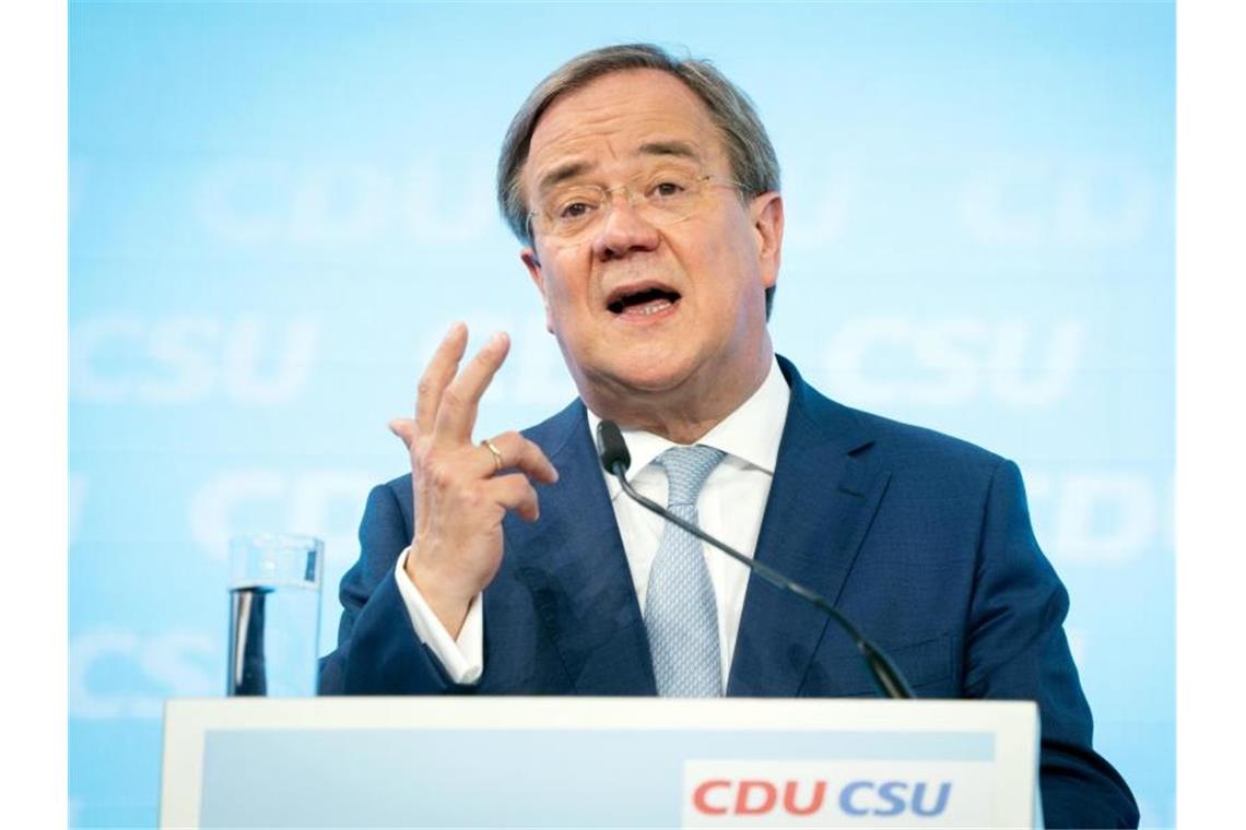 Armin Laschet ist Kanzlerkandidat von CDU und CSU. Foto: Kay Nietfeld/dpa