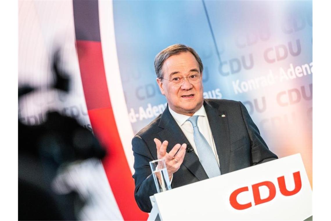 Laschet: Unions-Kanzlerkandidaten im Frühjahr nominieren