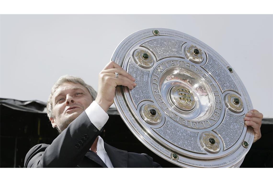 Armin Veh holte 2007 mit dem VfB den Meistertitel. In dieser ersten von zwei Amtszeiten war er 1017 Tage lang für das Bundesligateam des VfB verantwortlich.