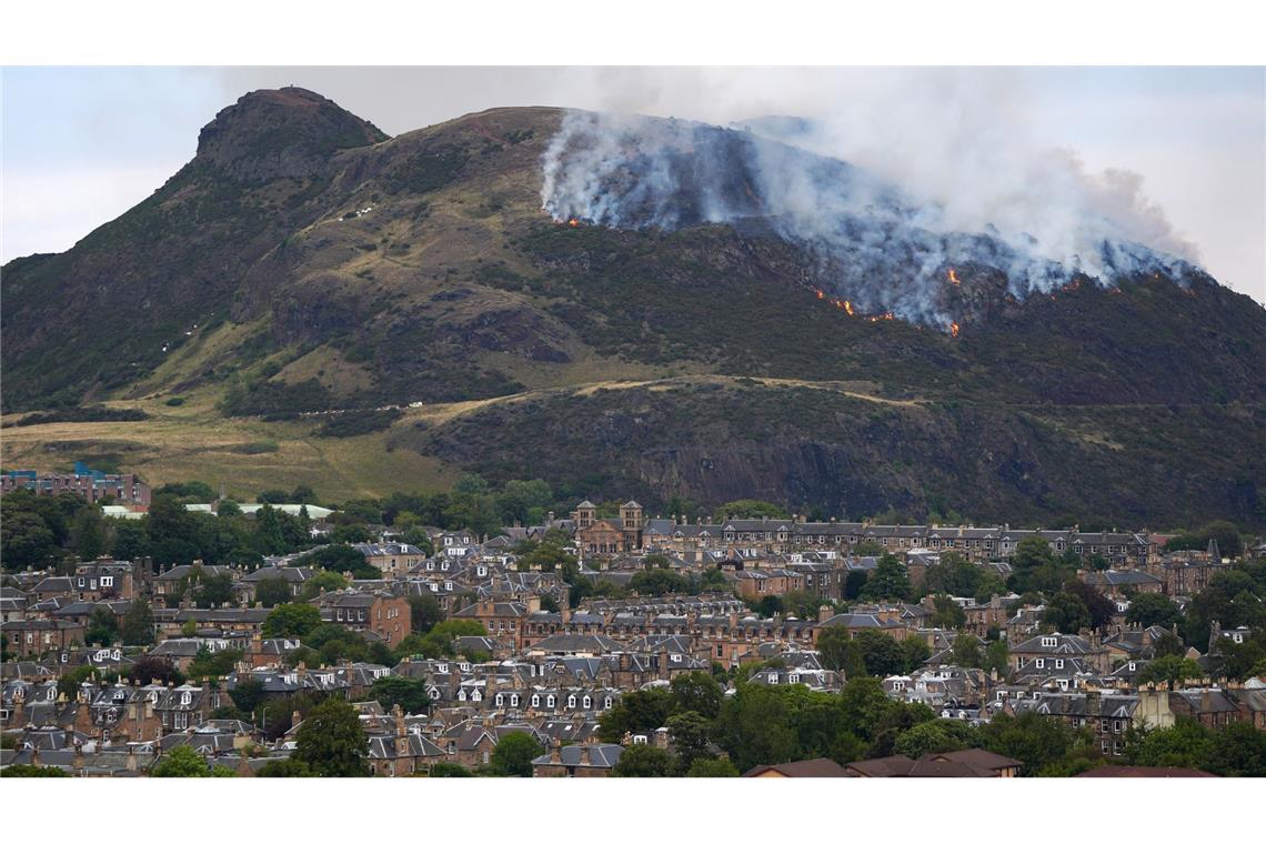 Arthur's Seat ist ein Wahrzeichen Edinburghs.