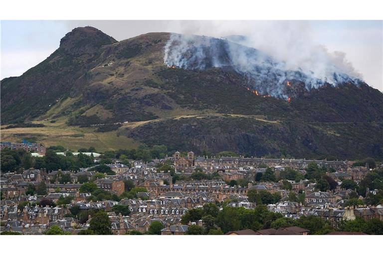 Arthur's Seat ist ein Wahrzeichen Edinburghs.