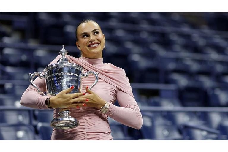 Aryna Sabalenka ist US-Open-Siegerin.
