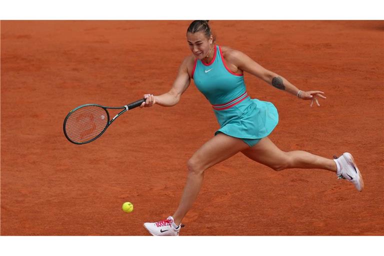 Aryna Sabalenka steht bei den French Open im Halbfinale.