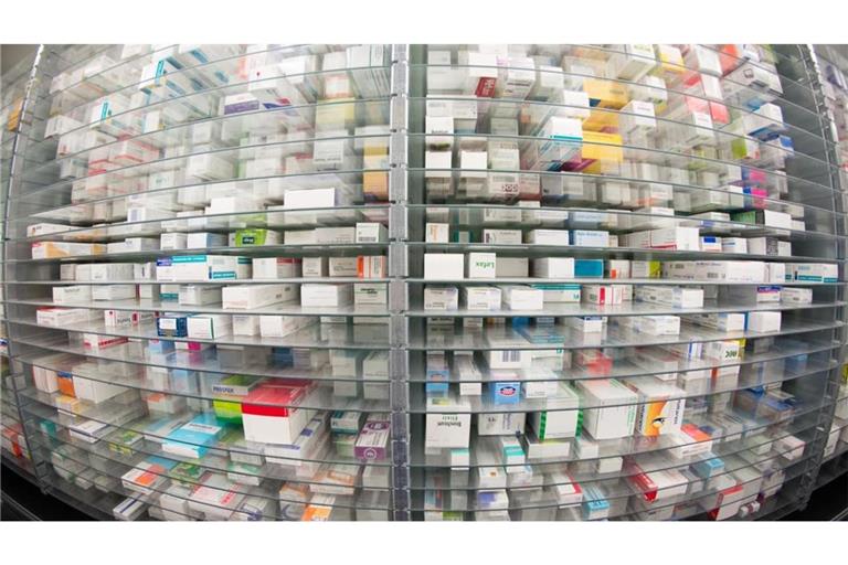 Arzneimittel in der Apotheke (Symbolbild).