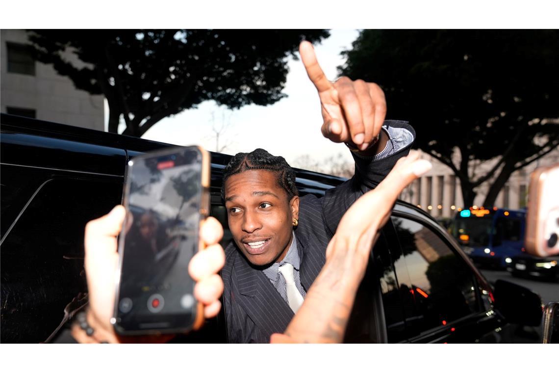 Rapper Asap Rocky: Sollte Bürgermeister von New York sein Asap Rocky stand Anfang des Jahres vor Gericht und wurde freigesprochen. (Archivbild)