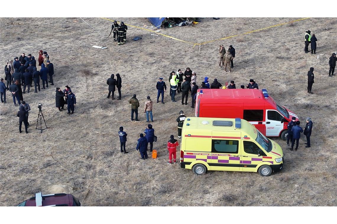 Putin will Aserbaidschan nach Flugzeugabsturz entschädigen Aserbaidschan hatte ein Schuldeingeständnis aus Russland gefordert. (Archivbild)