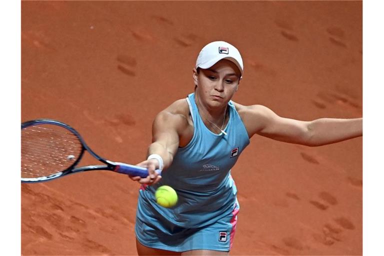 Ashleigh Barty in Aktion. Foto: Marijan Murat/dpa