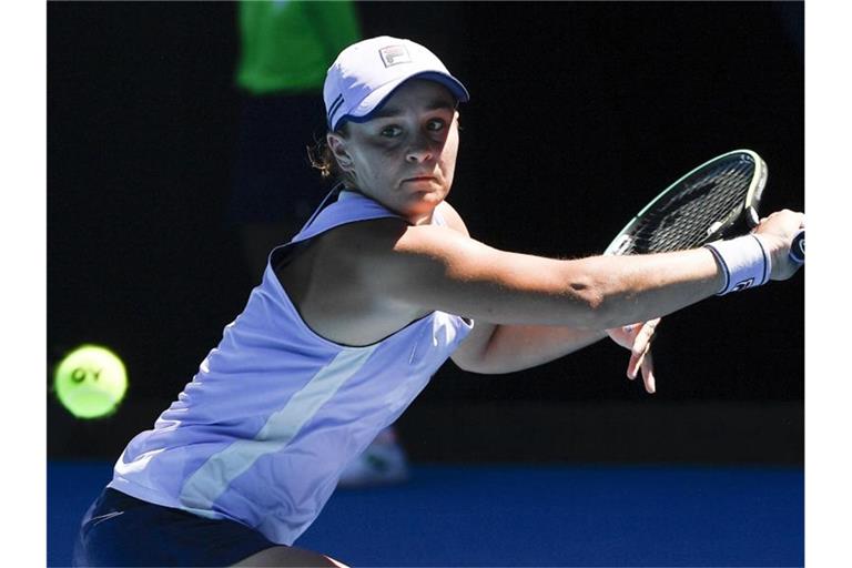 Ashleigh Barty ist im Viertelfinale ausgeschieden. Foto: Andy Brownbill/AP/dpa