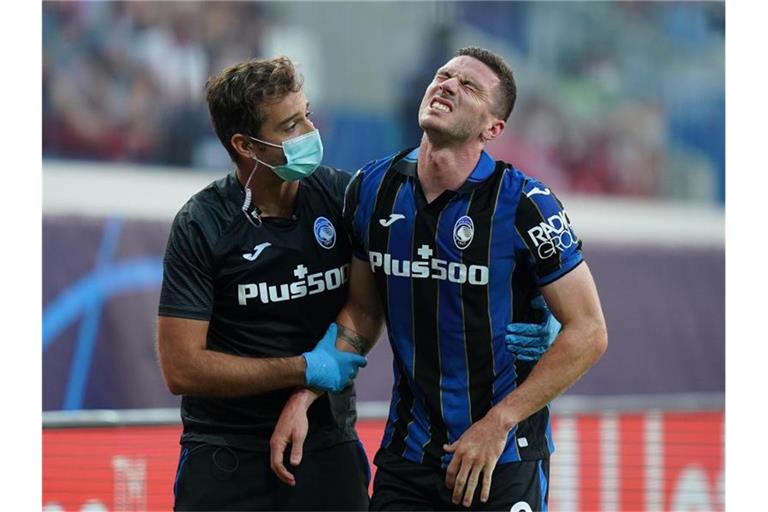 Atalanta Bergamos Robin Gosens hat sich verletzt. Foto: Spada/LaPresse via ZUMA Press/dpa