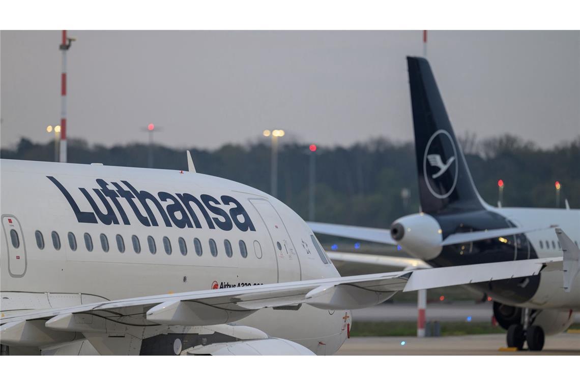 Auch am Freitag geht der Streik bei Lufthansa weiter.