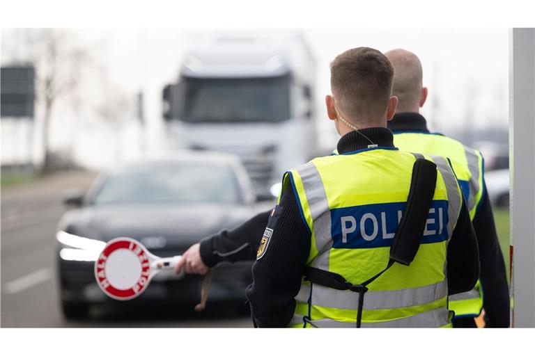Auch an der Grenze zu Frankreich gibt es stationäre Kontrollen der Bundespolizei. (Symbolbild)