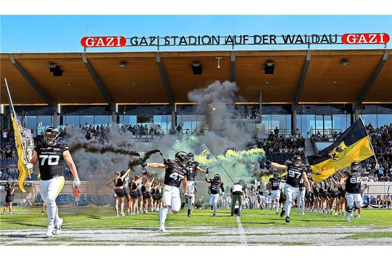 Auch an diesem Samstag dürften die Footballer von Stuttgart Surge für großartige Stimmung auf der Waldau sorgen.