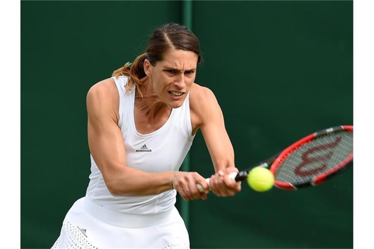 Auch Andrea Petkovic schied in Wimbledon aus. Foto: Gerry Penny/epa