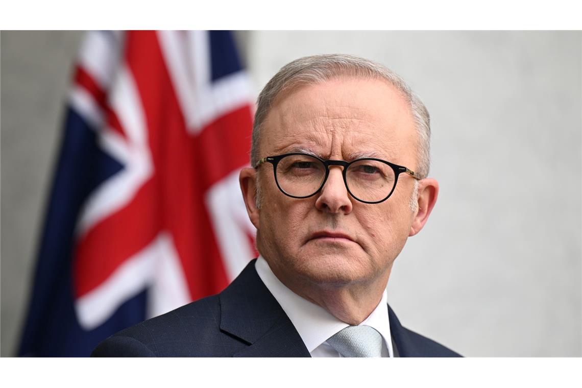 Auch Australien erkennt einen Staat Palästina an, verkündete Premier Anthony Albanese. (Archivbild)