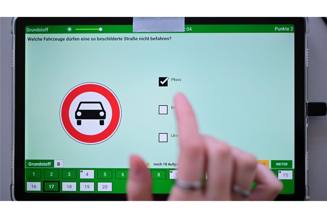 Auch bei der Theorie-Prüfung sind Änderungen geplant.