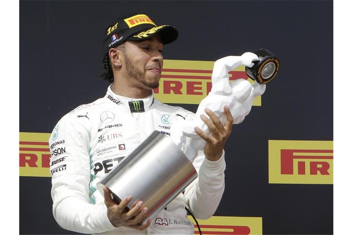 Auch beim Grand Prix von Frankreich hat Lewis Hamilton die Konkurrenz hinter sich gelassen. Foto: Claude Paris/AP