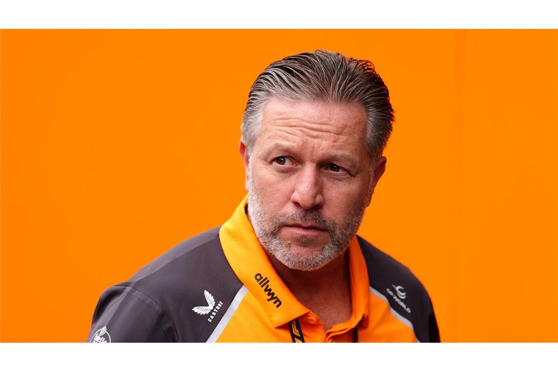 "Kannibale" Verstappen lässt auf Titelspektakel hoffen Auch beim McLaren-Boss Zak Brown werden die Sorgenfalten größer.