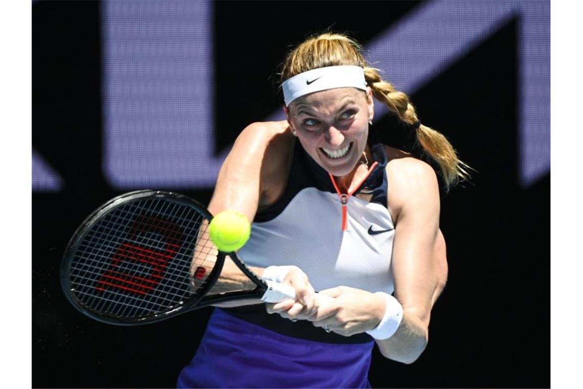 Zverev souverän weiter - Koepfer gegen Thiem chancenlos Auch bereits in Melbourne ausgeschieden: Petra Kvitova. Foto: Dean Lewins/AAP/dpa