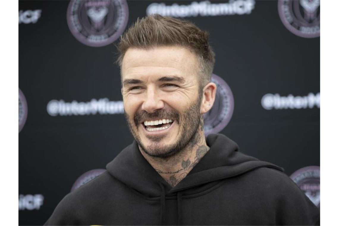 Auch David Beckham unterstützt die Kampagne der FIFA. Foto: Al Diaz/TNS via ZUMA Wire/dpa