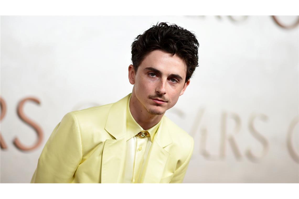 Auch der 29 Jahre alte Schauspieler Timothée Chalamet soll einen Stern bekommen. (Archiv)